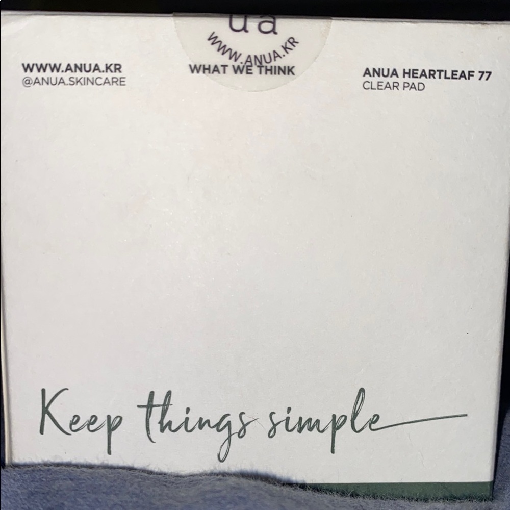 Heartleaf 77 Clear Pad - White